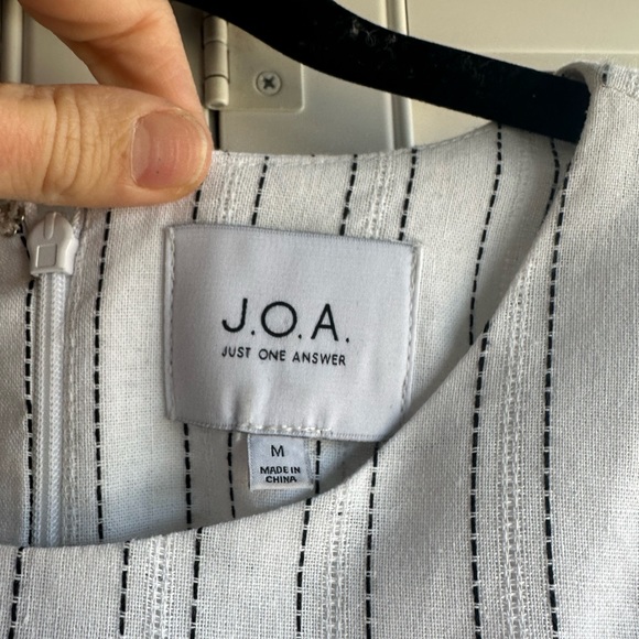 J. O. A. Ruffle Sleeve Corset Style Romper - Picture 3 of 5